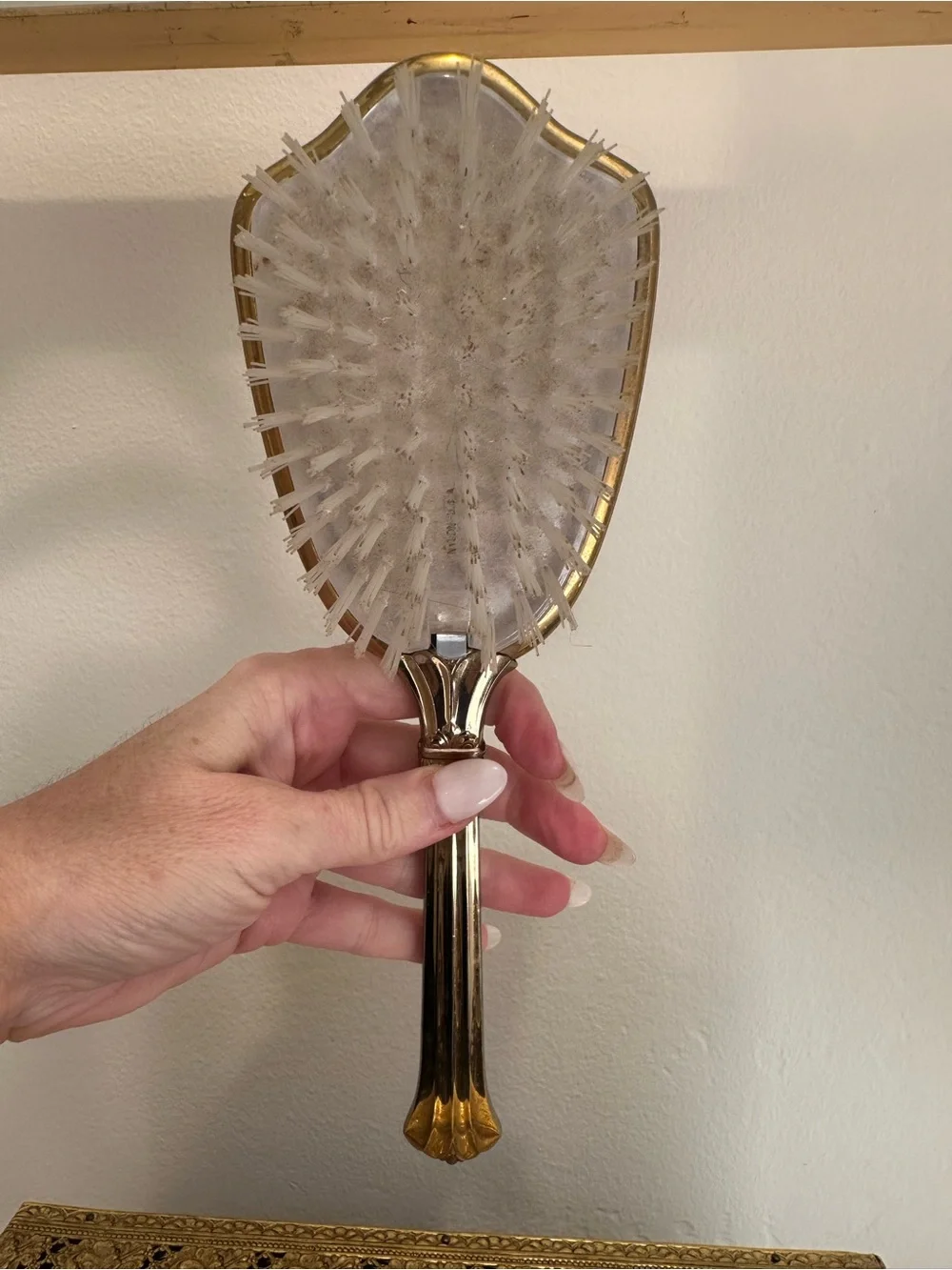 Vintage matson style Gold Decorative Vanity Set -